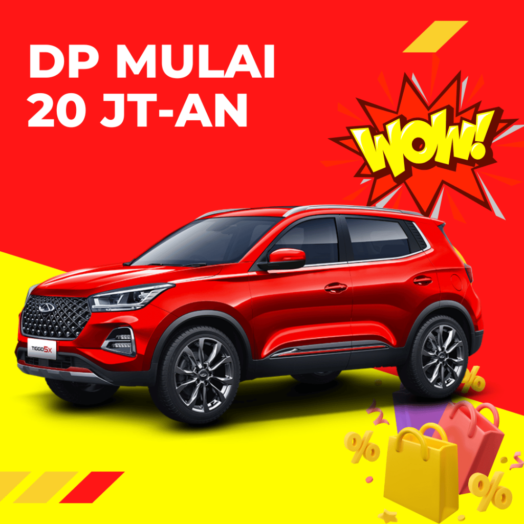 sale chery tangerang - harga tinggo 5x - kredit tinggo 5x